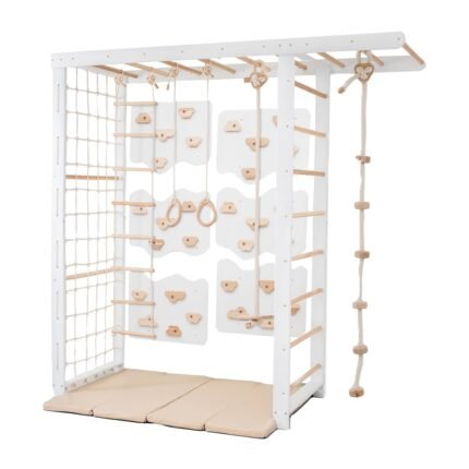 Wood And Hearts Sprossenwand Kinder – Indoor Klettergerüst