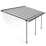 Canopia Palram Sierra Terrassenüberdachung Alu 555x295cm Anthrazit