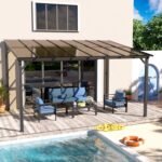 UDPATIO Terrassenüberdachung Borneo 4,2x3m Polycarbonat