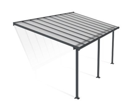 Canopia Palram Olympia Terrassenüberdachung Alu 619x295cm Grau