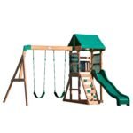 Backyard Discovery Buckley Hill Spielturm Holz Rutsche Schaukel