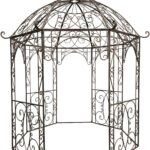 CLP Rosenpavillon Leila Eisen Jugendstil Bronze – Gartendeko