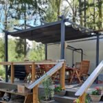 PURPLE LEAF Aluminium Pergola 3x4m – Schiebedach, UV-Schutz